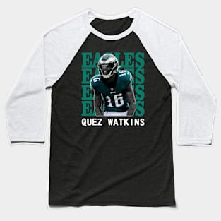 Philadelphia Eagles Quez Watkins 16 Baseball T-Shirt